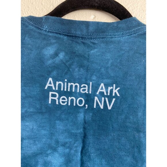 The Mountain 2015 Tani Alba Moon Wolf Long Sleeve Top Size Large Tie dye Blue - Picture 8 of 11